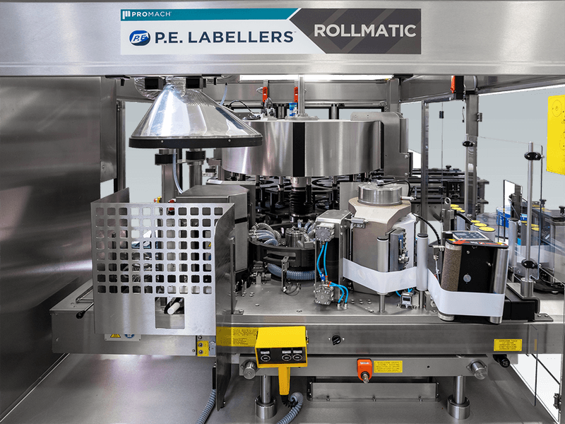 Rollmatic | Roll-Fed Rotary Labeling Machine | P.E. Labellers